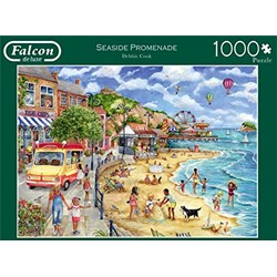 Falcon (11264) - Debbie Cook: "Seaside Promenade" - 1000 Teile Puzzle