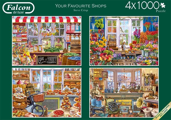 Falcon (11249) - Steve Crisp: "Your Favourite Shops" - 1000 Teile Puzzle