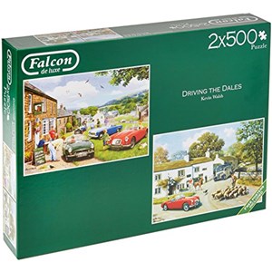 Falcon (11215) - Kevin Walsh: "Driving in The Dales" - 500 Teile Puzzle