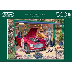 Falcon (11209) - Victor McLindon: "Grandad's Garage" - 500 Teile Puzzle