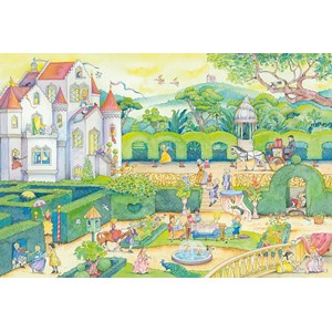 Schmidt Spiele (56329) - "Bei den Märchenprinzessinnen" - 100 Teile Puzzle