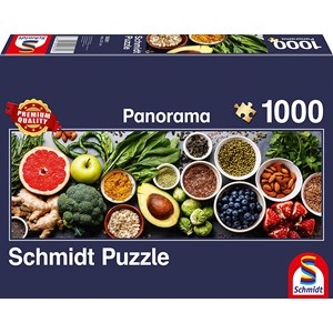 Schmidt Spiele (58361) - "Auf dem Küchentisch" - 1000 Teile Puzzle