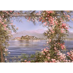 Schmidt Spiele (58378) - "Insel im Mittelmeer" - 1000 Teile Puzzle