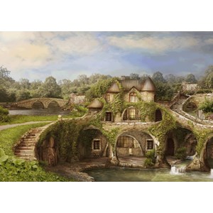 Schmidt Spiele (59608) - Nadegda Mihailova: "Nature House" - 1000 Teile Puzzle