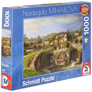 Schmidt Spiele (59608) - Nadegda Mihailova: "Nature House" - 1000 Teile Puzzle