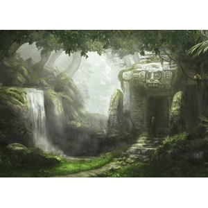 Schmidt Spiele (59609) - Nadegda Mihailova: "Mystischer Urwald" - 1000 Teile Puzzle