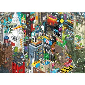 Heye (29914) - eBoy: "New York Quest" - 1000 Teile Puzzle