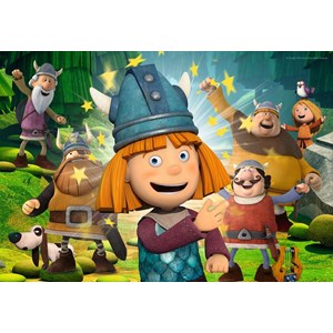 Ravensburger (05070) - "Unser kluges Köpfchen Wickie" - 24 Teile Puzzle