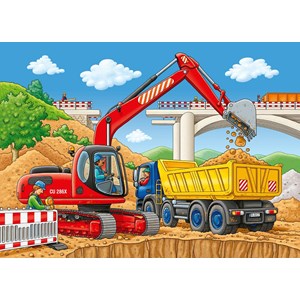 Ravensburger (05073) - "Meine Baustelle" - 12 Teile Puzzle