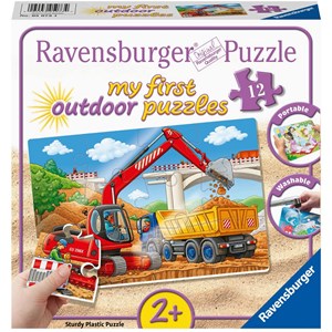 Ravensburger (05073) - "Meine Baustelle" - 12 Teile Puzzle