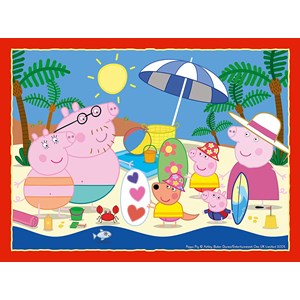 Ravensburger (6958) - "Peppa Pig" - 12 16 20 24 Teile Puzzle