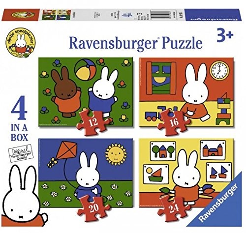 Ravensburger (069651) - "Nijntje" - 12 16 20 24 Teile Puzzle