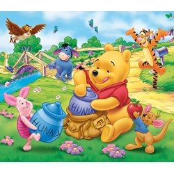 Ravensburger (09121) - "Winnie the Pooh and His Honey" - 80 Teile Puzzle