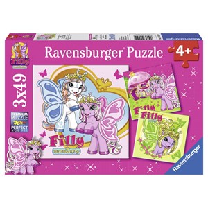 Ravensburger (09251) - "Fillys Schmetterlingsfreunde" - 49 Teile Puzzle