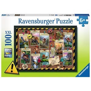 Ravensburger (10868) - "Dinosaurier-Sammlung" - 100 Teile Puzzle