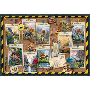 Ravensburger (10868) - "Dinosaurier-Sammlung" - 100 Teile Puzzle