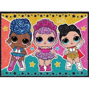 Ravensburger (12881) - "Stars und Sternchen" - 100 Teile Puzzle