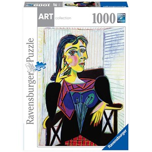 Ravensburger (14088) - Pablo Picasso: "Portrait of Dora Maar" - 1000 Teile Puzzle