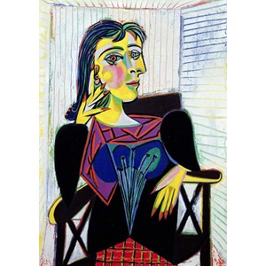 Ravensburger (14088) - Pablo Picasso: "Portrait of Dora Maar" - 1000 Teile Puzzle