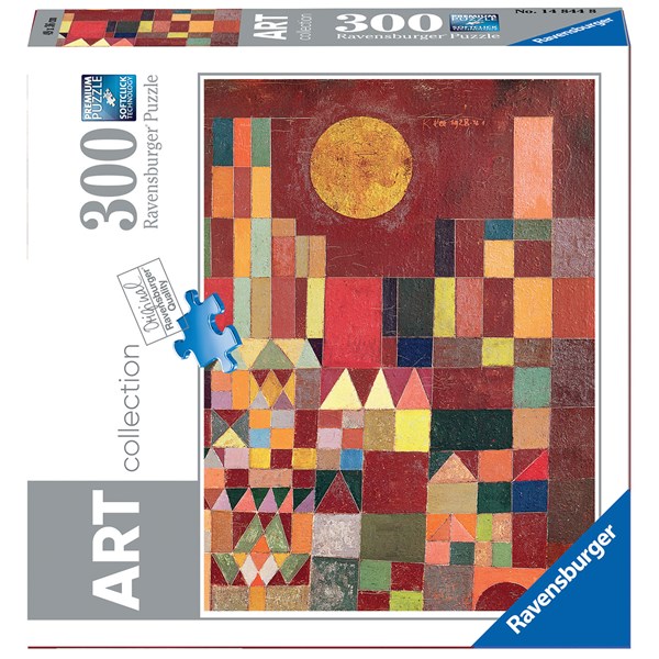 Ravensburger (14844) - Paul Klee: "Burg und Sonne" - 300 Teile Puzzle