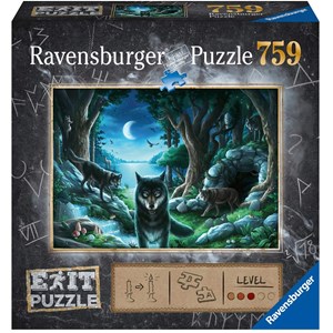 Ravensburger (15028) - "EXIT Wolfsgeschichten" - 759 Teile Puzzle