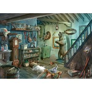 Ravensburger (15029) - "Im Gruselkeller" - 759 Teile Puzzle