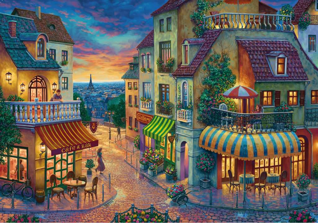 Ravensburger 15265 An Evening In Paris 1000 Teile Puzzle   Ravensburger 15265 An Evening In Paris 1000 Teile Puzzle 