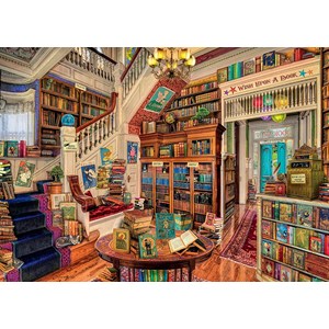 Ravensburger (19799) - Aimee Stewart: "The Fantasy Bookshop" - 1000 Teile Puzzle