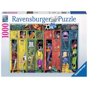 Ravensburger (19862) - "The Locker Room" - 1000 Teile Puzzle