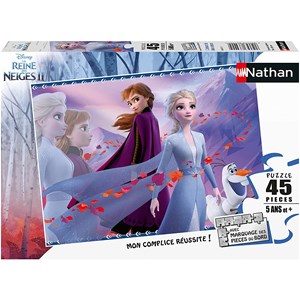 Nathan (864515) - "Die Eiskönigin" - 45 Teile Puzzle