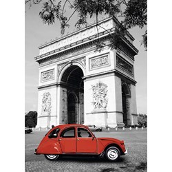 Nathan (87797) - "Citroën 2 CV in Paris" - 1500 Teile Puzzle