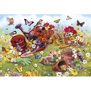 Gibsons (G3122) - Greg Giordano: "In The Garden" - 500 Teile Puzzle