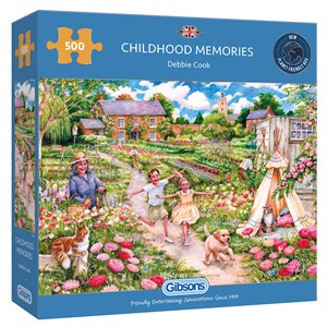 Gibsons (G3126) - Debbie Cook: "Childhood Memories" - 500 Teile Puzzle