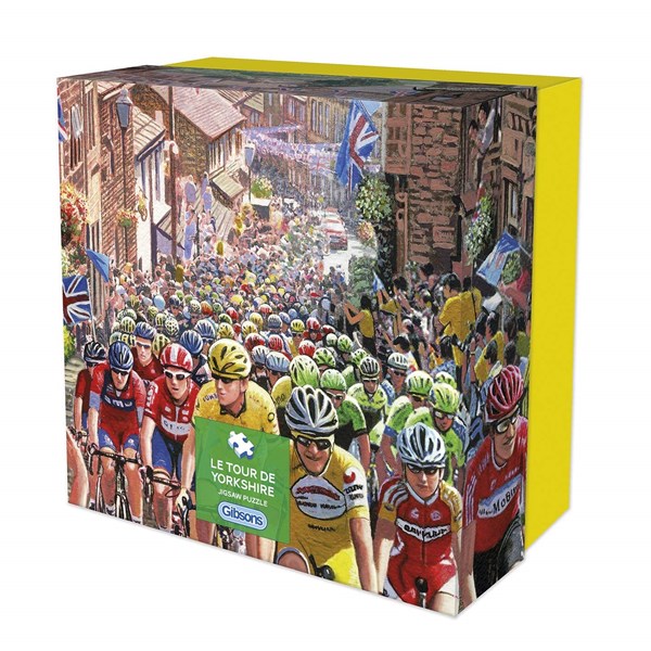 Gibsons (G3429) - Steve Crisp: "Le Tour de Yorkshire" - 500 Teile Puzzle