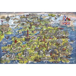 Gibsons (G3430) - "Beautiful Britain" - 500 Teile Puzzle