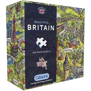 Gibsons (G3430) - "Beautiful Britain" - 500 Teile Puzzle