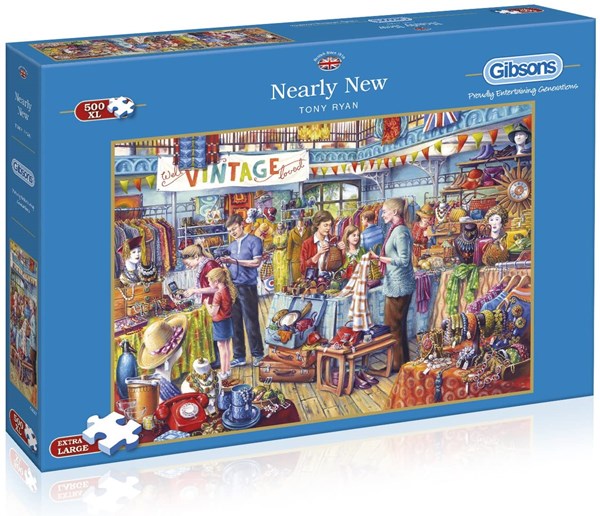 Gibsons (G3527) - Tony Ryan: "Fast wie neu" - 500 Teile Puzzle