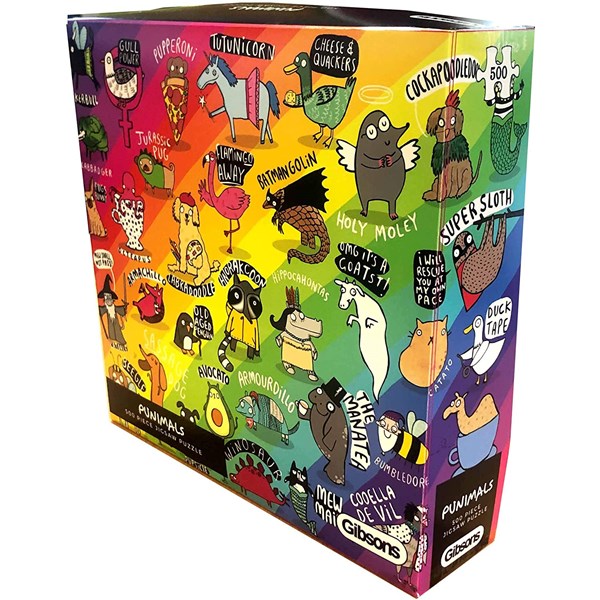 Gibsons (G3602) - Katie Abey: "Punimals" - 500 Teile Puzzle