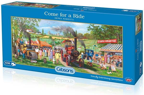 Gibsons (G4027) - Derek Roberts: "Come for a Ride" - 636 Teile Puzzle