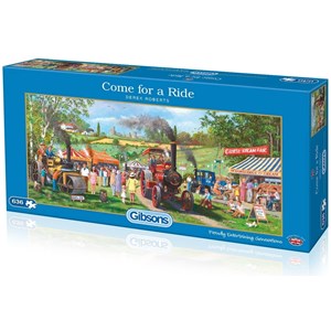 Gibsons (G4027) - Derek Roberts: "Come for a Ride" - 636 Teile Puzzle