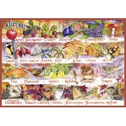 Gibsons (G5048) - "Woodland Seasons" - 500 Teile Puzzle