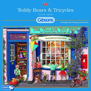 Gibsons (G6225) - "Teddy Bears & Tricycles" - 1000 Teile Puzzle