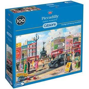 Gibsons (G6256) - Derek Roberts: "Piccadilly" - 1000 Teile Puzzle