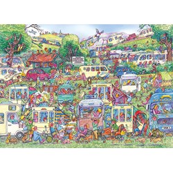 Gibsons (G6258) - Armand Foster: "Caravan Chaos" - 1000 Teile Puzzle