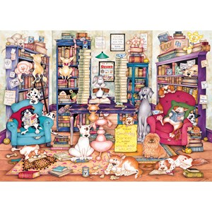 Gibsons (G6273) - "Bark’s Books" - 1000 Teile Puzzle