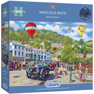 Gibsons (G6280) - Derek Roberts: "Matlock Bath" - 1000 Teile Puzzle