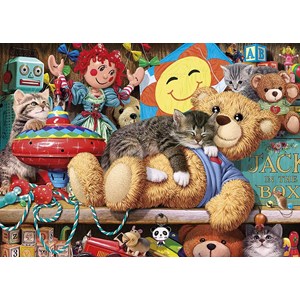 Gibsons (G6281) - Steve Read: "Kuscheln mit dem Teddy" - 1000 Teile Puzzle