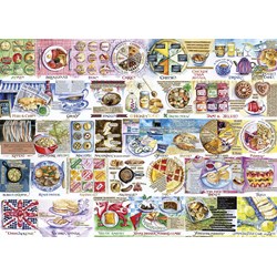 Gibsons (G7107) - Val Goldfinch: "Pork Pies & Puddings" - 1000 Teile Puzzle