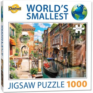 Cheatwell Games (13985) - "Venice Canals" - 1000 Teile Puzzle