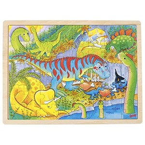 Goki (57724) - "Dinosaurs" - 48 Teile Puzzle